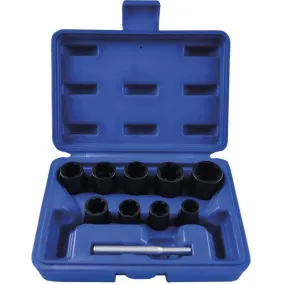 SET DE DOUILLES TWIST DE 3/8" EXTRACTION D'ECROUS ENDOMMAGÉES